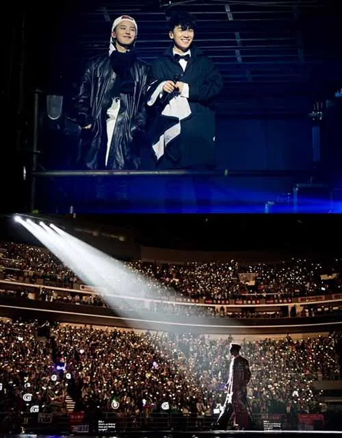 G-Dragon dan Seungri tampil di depan 20 ribu fans di China ©enewsworld.com