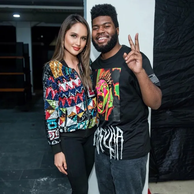 Cinta Laura bersama Khalid © instagram.com/claurakiehl