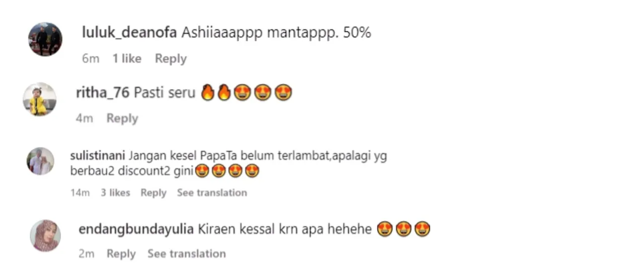 Capture Comment IG Atta Halilintar