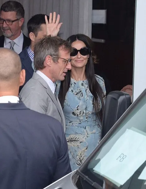 Demi Moore terlihat cantik di usianya yang sudah 54 tahun © dailymail.co.uk