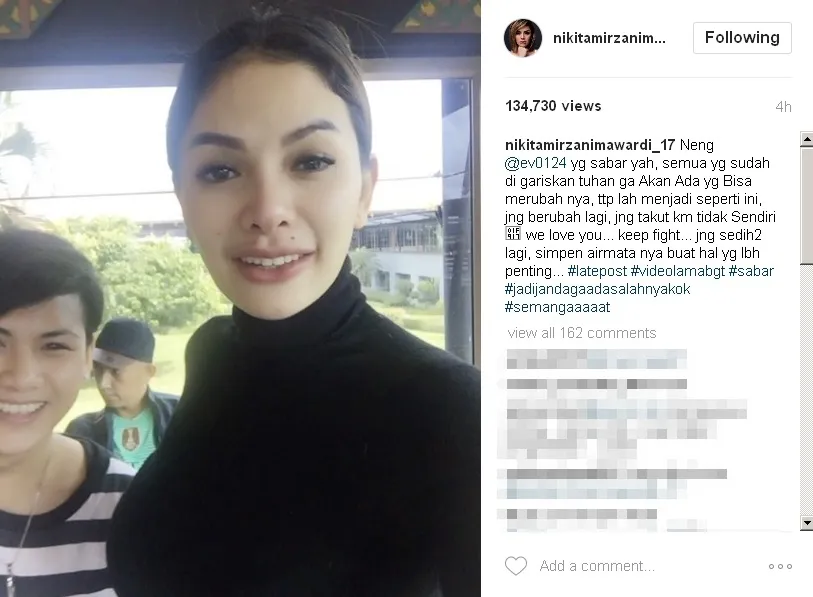 Nikita Mirzani unggah video yang jadi perbincangan © Instagram.com/nikitamirzanimawardi_17