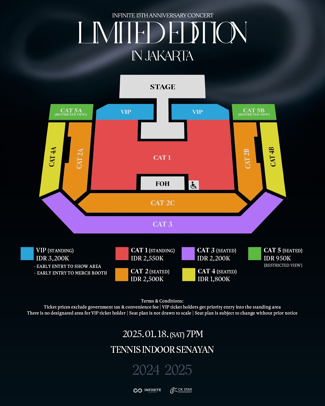 INFINITE 15th ANNIVERSARY CONCERT : LIMITED EDITION IN JAKARTA