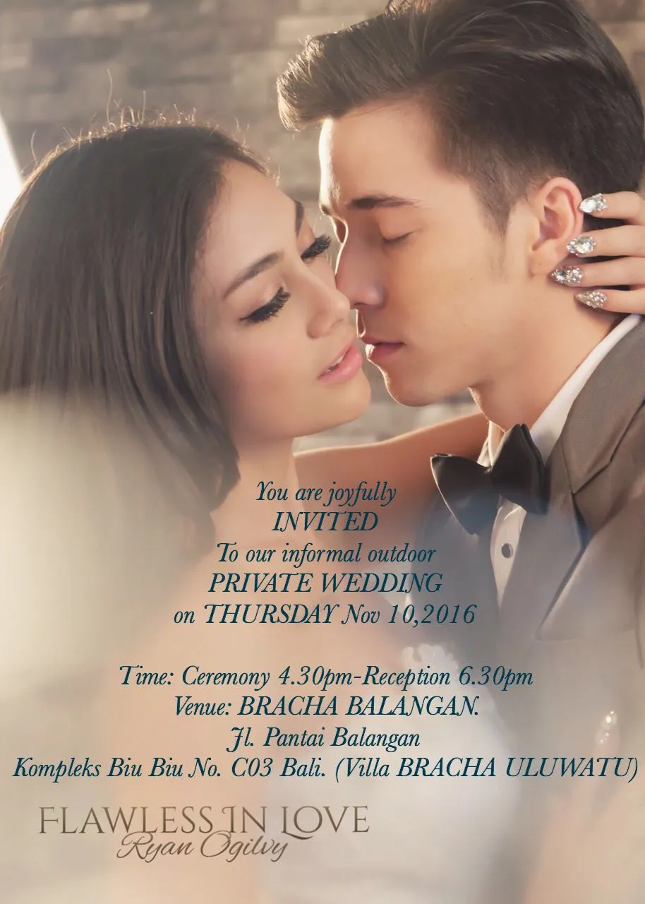 Undangan pernikahan Stefan William - Celine Evangelista. 姆stimewa