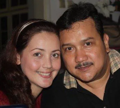 Roweina Umboh dan James Sahertian/©facebook.com/roweinaumboh