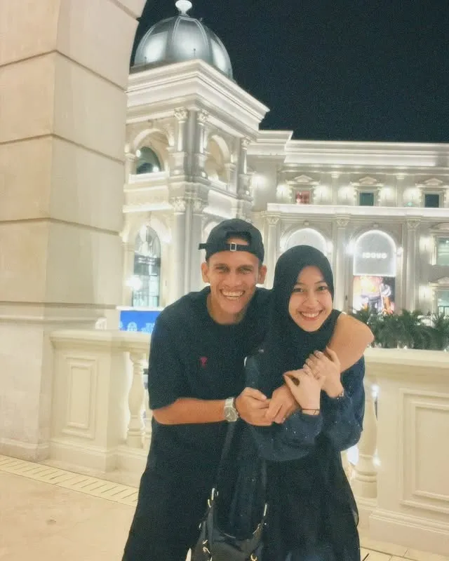 Adiba Khanza dan Egy Maulana Vikri rayakan anniversary dinner bareng (credit: Instagram.com/adiba.knza)