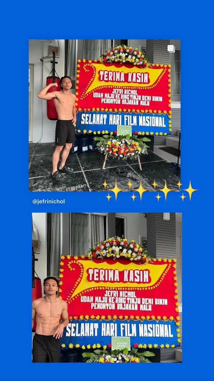 Bikin Sang Ibu Kaget Dapat Kiriman Bunga