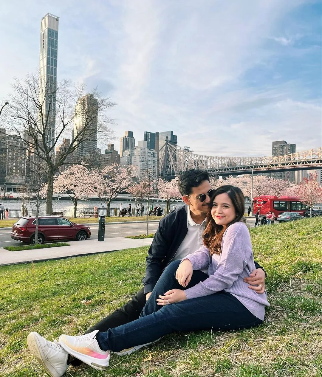 Tasya Kamila dan Randi Bachtiar liburan di luar negeri (credit: Instagram.com/randibachtiar/)