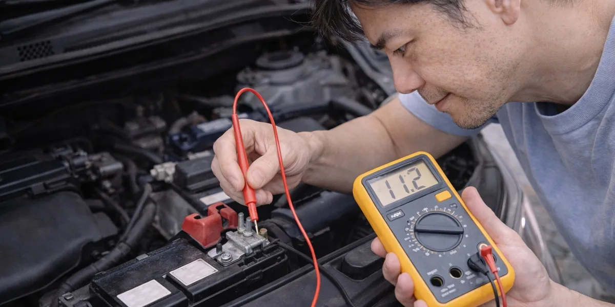 1. Memeriksa dan Mengatasi Masalah Aki (c) Ilustrasi AI