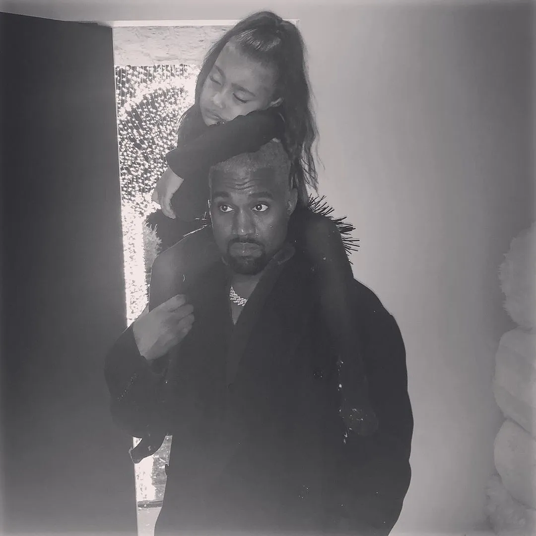 North West tidur nyenyak banget © instagram.com/kimkardashian