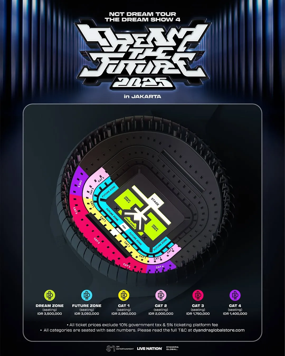 2025 NCT DREAM TOUR <THE DREAM SHOW 4 : DREAM THE FUTURE> in JAKARTA