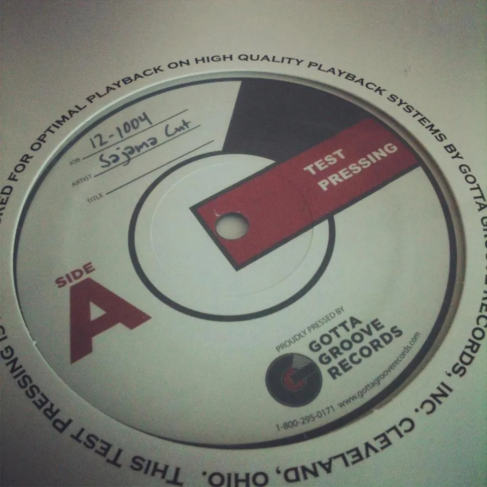 Test Prees Vinyl album The Osaka Journals