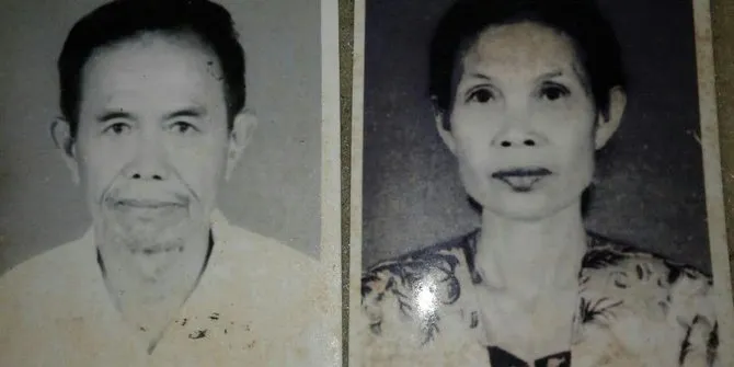 Atang dan Tini, suami istri yang menikah sejak 1963 dan meninggal hampir bersamaan saat Lebaran © merdeka.com