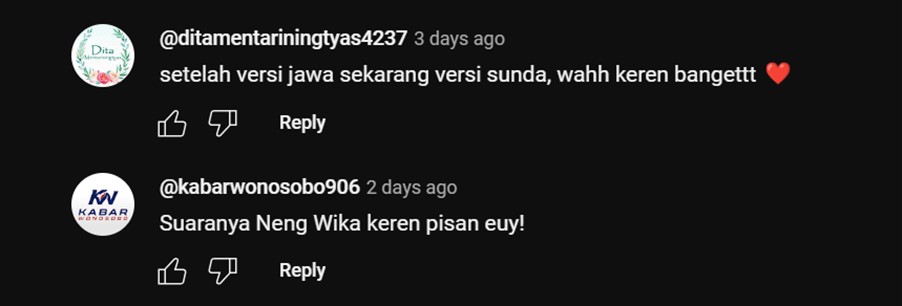 Credit: Youtube/Wika Salim Official