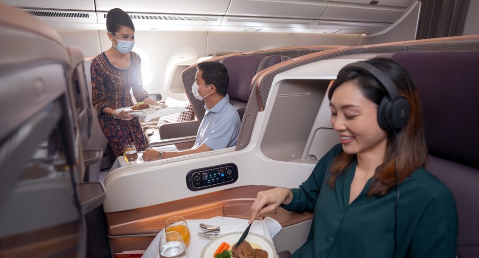 KrisFlyer miles can be used for flight booking and upgrades. Credit: Singapore Airlines.