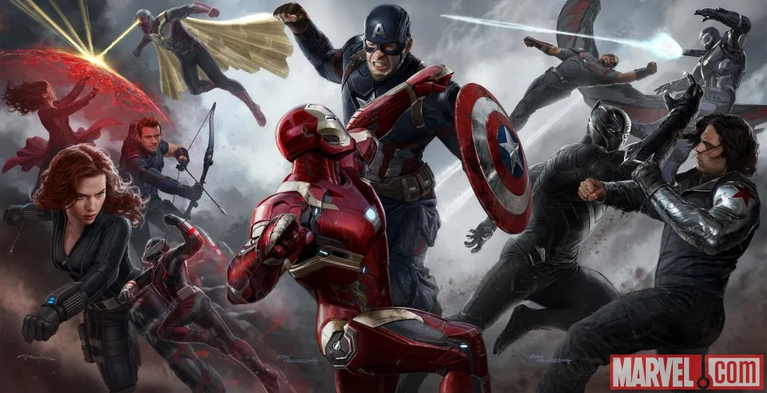 Epiknya pertarungan dua kubu superhero di CIVIL WAR/©marvel.com