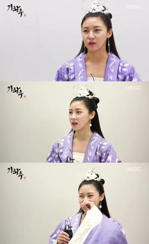 Ha Ji Won saat melakukan interview untuk situs resmi MBC Empress Ki @mwave.interest.me