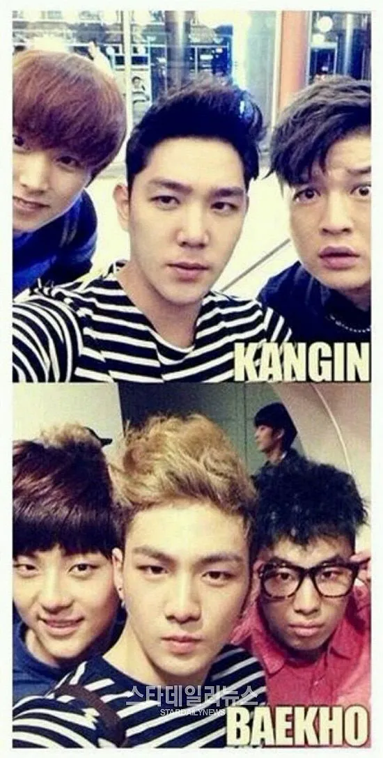 Kangin Super Junior - Baekho NUEST, mirip satu sama lain? ©kpopstarz.com