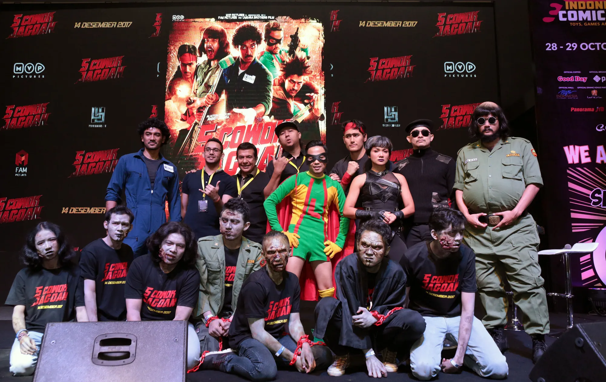 '5 COWOK JAGOAN', spin-off dari '5 CEWEK JAGOAN' © KapanLagi.com®/Akrom Sukarya