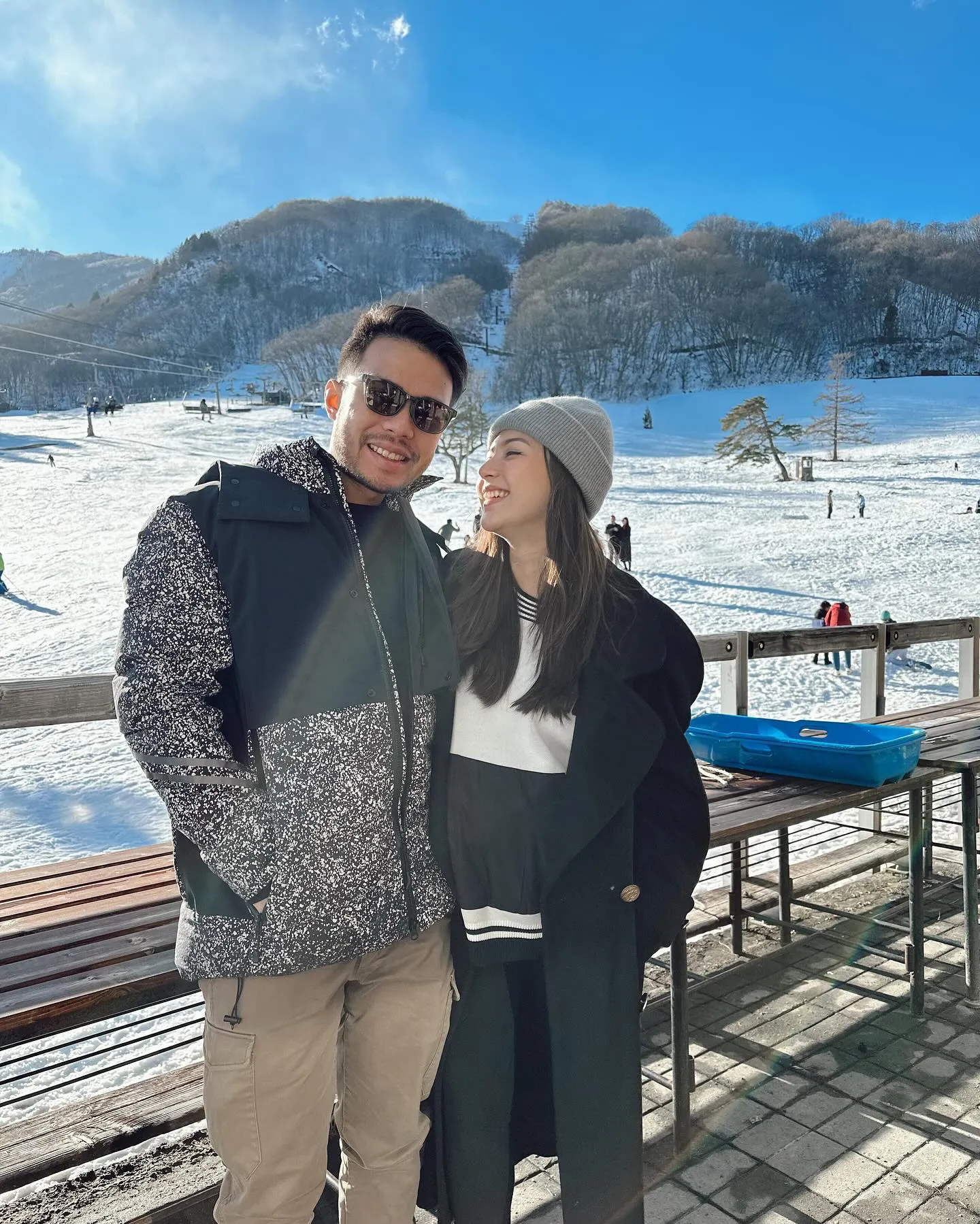 Potret Jessica Mila dan Yakup Hasibuan nikmati waktu di Jepang (credit: Instagram.com/jscmila/)