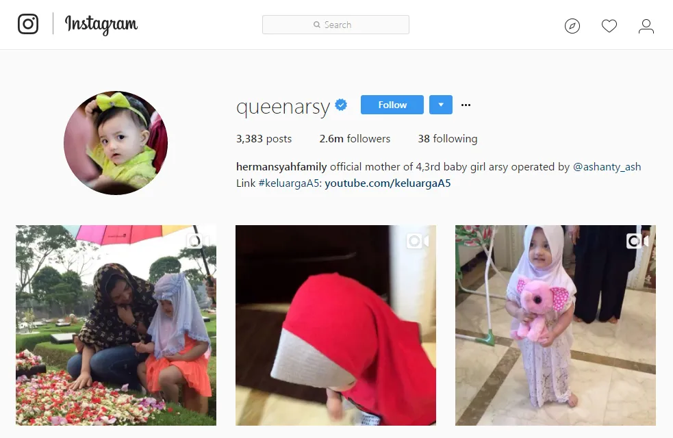 Š instagram.com/queenarsy