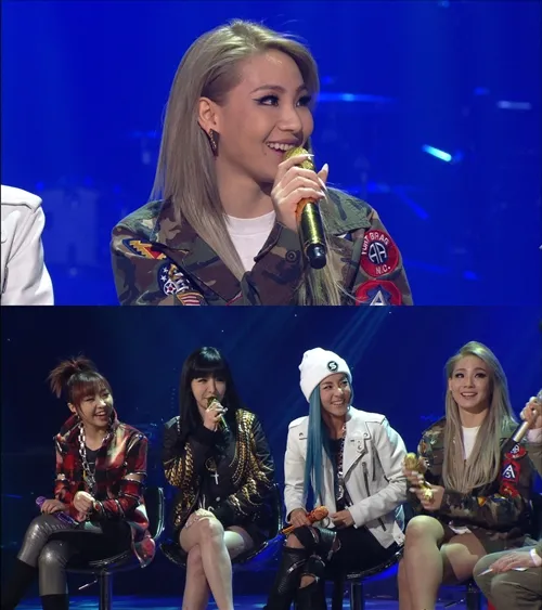 2NE1 saat menjadi bintang tamu Yoo Hee Yeol Scetchbook @mwave.interest.me