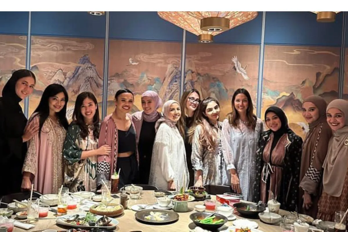 Geng arisan Cendols buka puasa di resto mewah - (instagram.com/zaskiasungkar15)