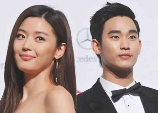 Kim Soo Hyun dan Jun Ji Hyun saat menghadiri 50th Baeksang Arts Awards @mwave.interest.me