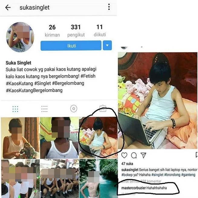Deddy cuma tertawa tanggapi foto anaknya di akun @sukasinglet © Instagram