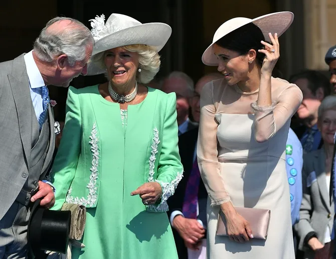 Meghan Markle lebih dekat dan dapat mengambil hati mertuanya. © AFP