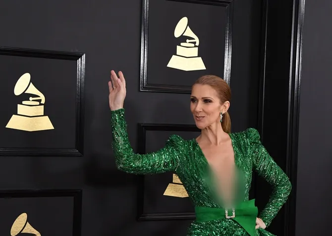 Celine Dion akan tampil di atas panggung megah. © AFP