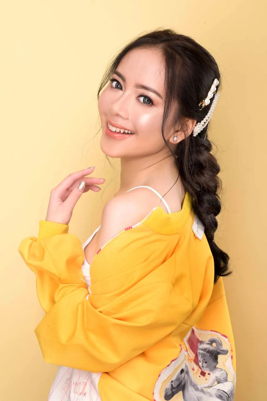 Alma sempat tak percaya diri nyanyikan lagu Pelangi di Matamu © Istimewa