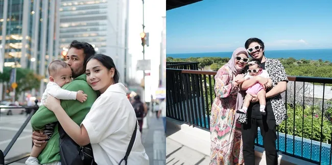 (credit: Instagram.com/aurelie.hermansyah/ raffinagita1717/)