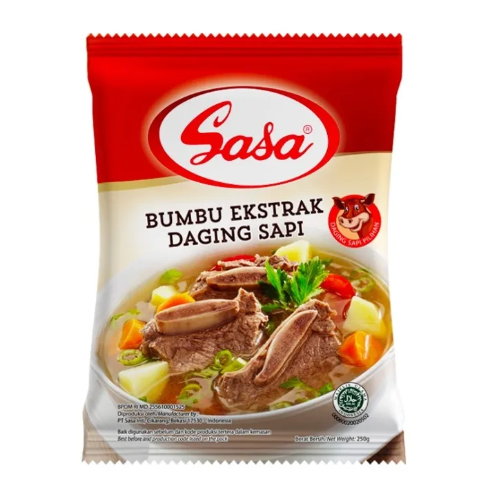 Sasa Bumbu Ekstrak Daging Sapi