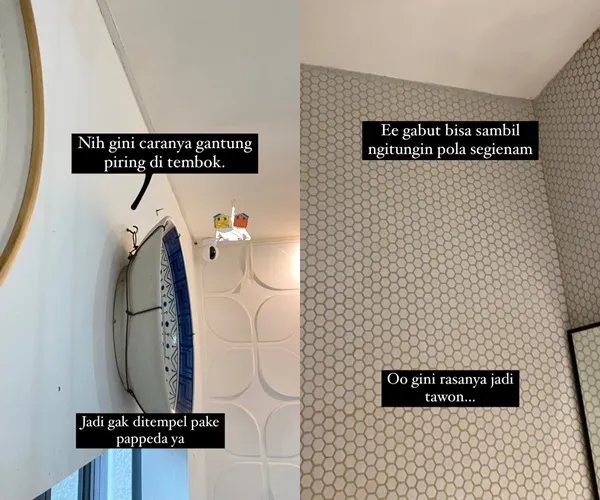 Dindingnya Estetik Abis