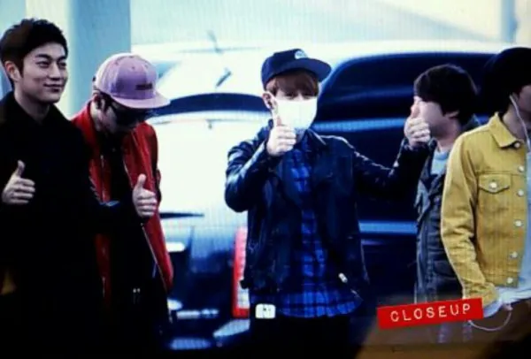 B2ST di Bandara Incheon menuju Indonesia | via Closeup