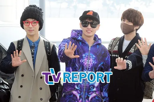 Super Junior di bandara Incheon menuju ke Jakarta | via: TVReport