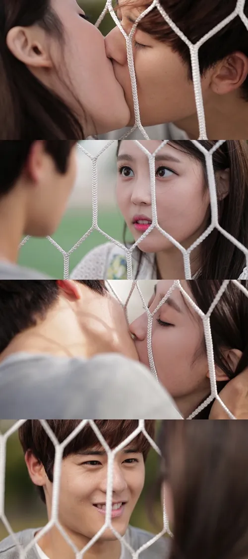 Kim Sa Eun pacar Sungmin ciuman dengan Dong Jun ZE:A. ©Mwave