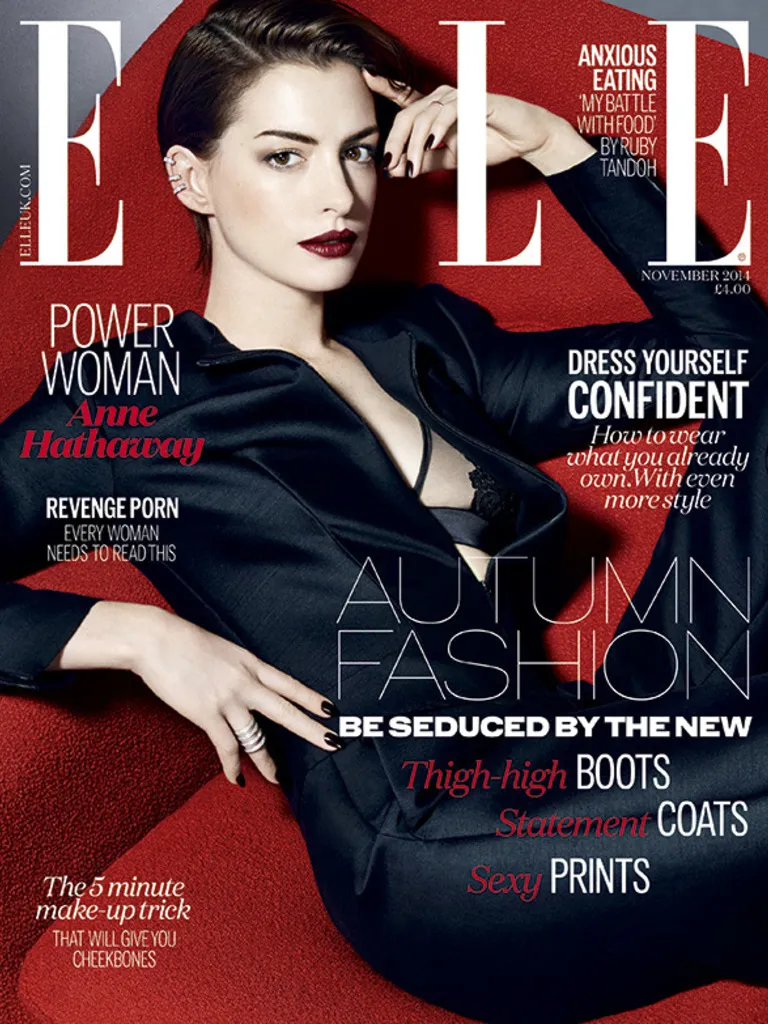 Anne sebelumnya sudah pernah menjalani pemotretan bersama Elle © Elle