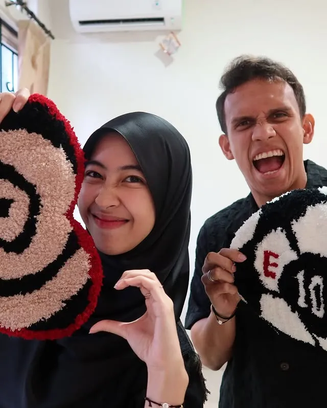 Adiba Khanza dan Egy Maulana Vikri rayakan anniversary banjir doa (credit: Instagram.com/egymaulanavikri/)