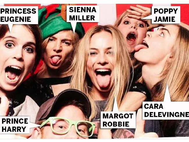 Margot Robbie pernah pesta dengan Pangeran Harry. Credit: Instagram.com