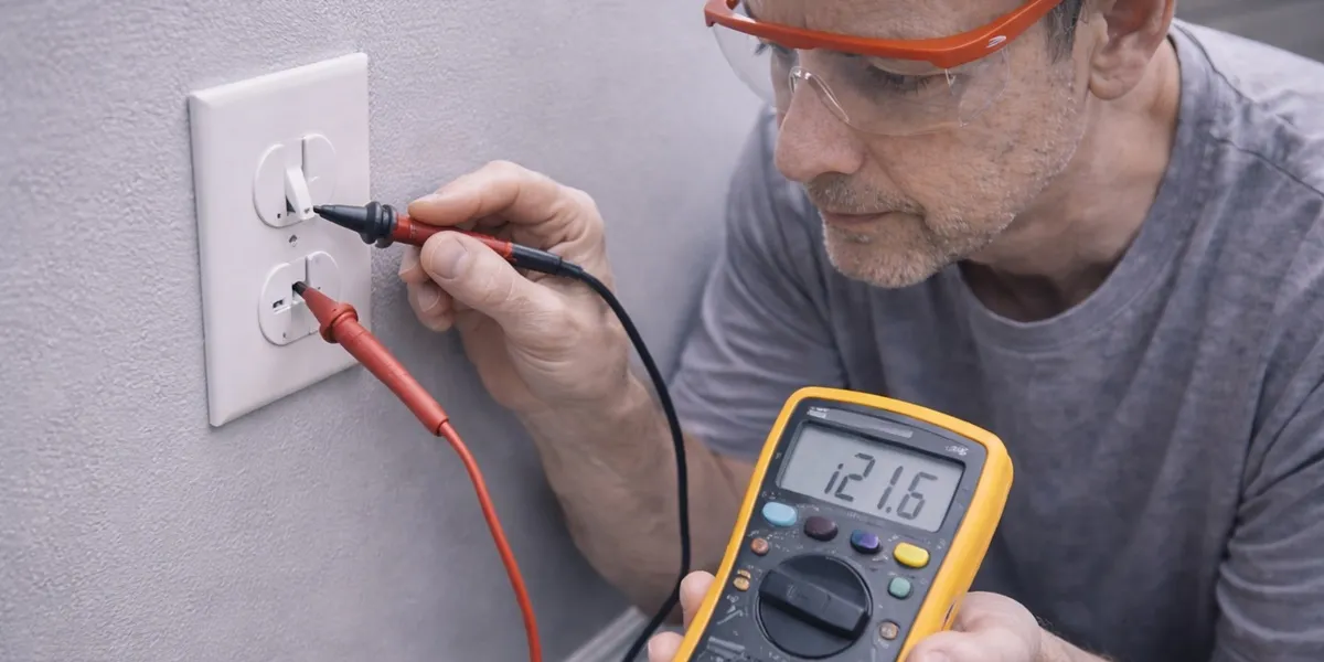 1. Memeriksa Sumber Daya Listrik (c) Ilustrasi AI