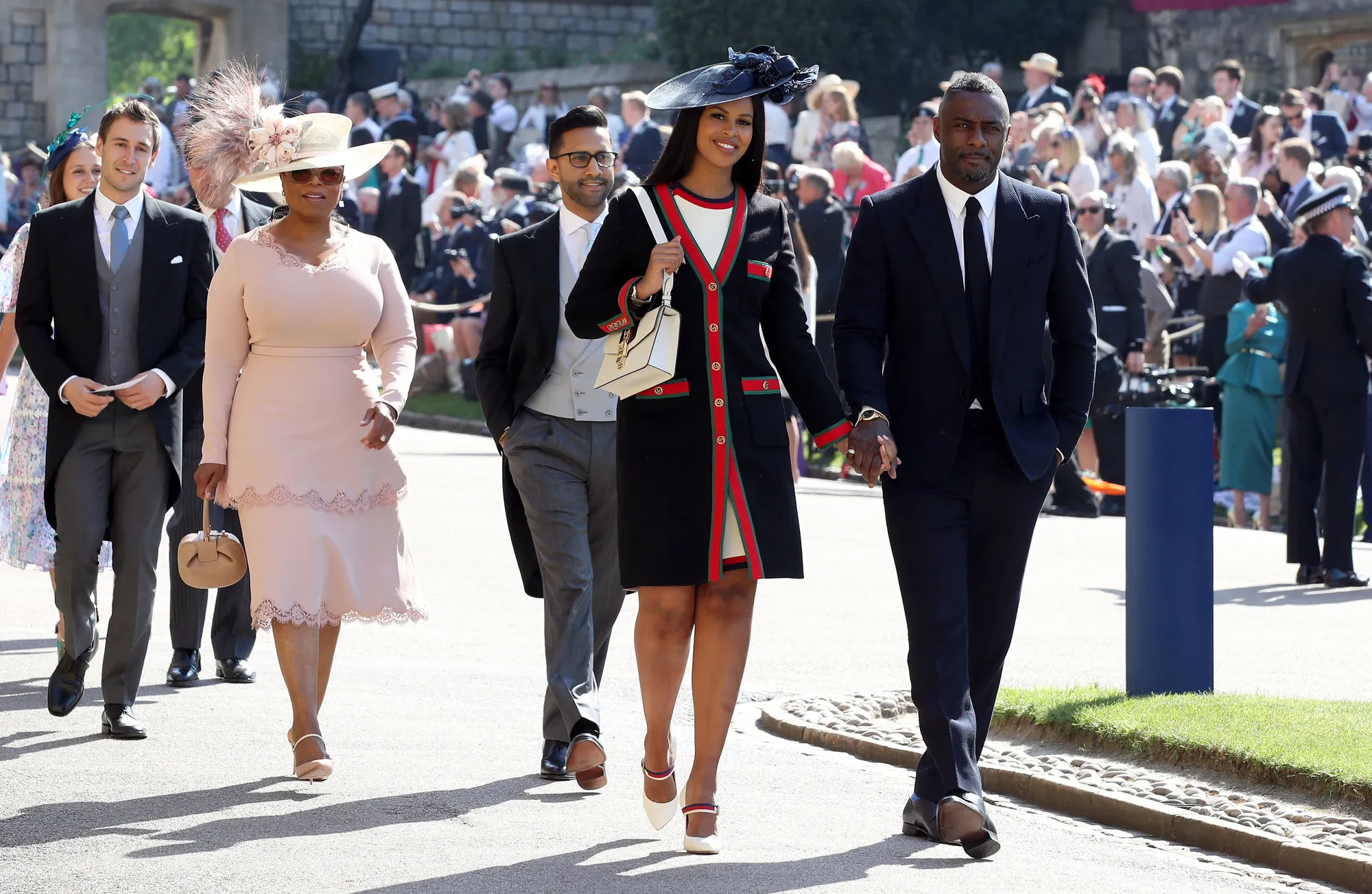 Idris Elba dan Oprah Winfrey hadir di pernikahan Pangeran Harry dan Meghan Markle © AFP