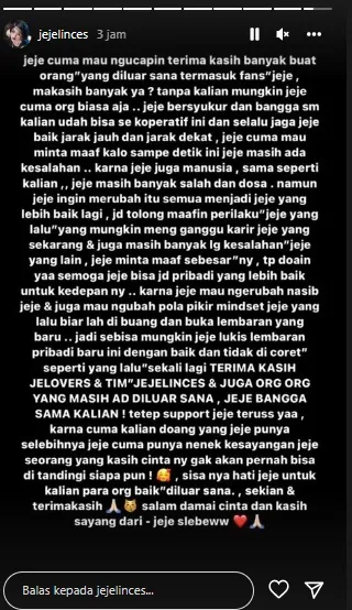 Utarakan Permintaan Maaf
