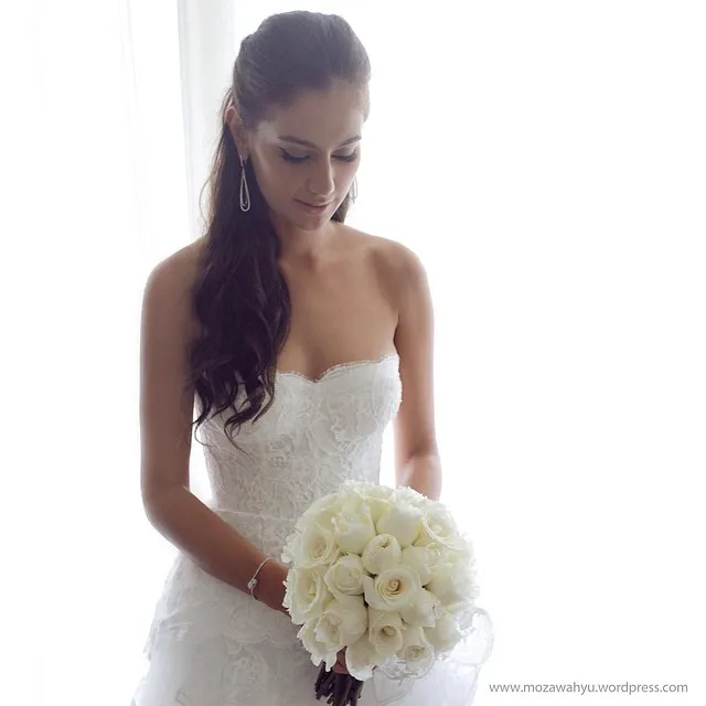 Detil gaun pengantin Marissa Nasution. / Marissa Nasution Official Instagram