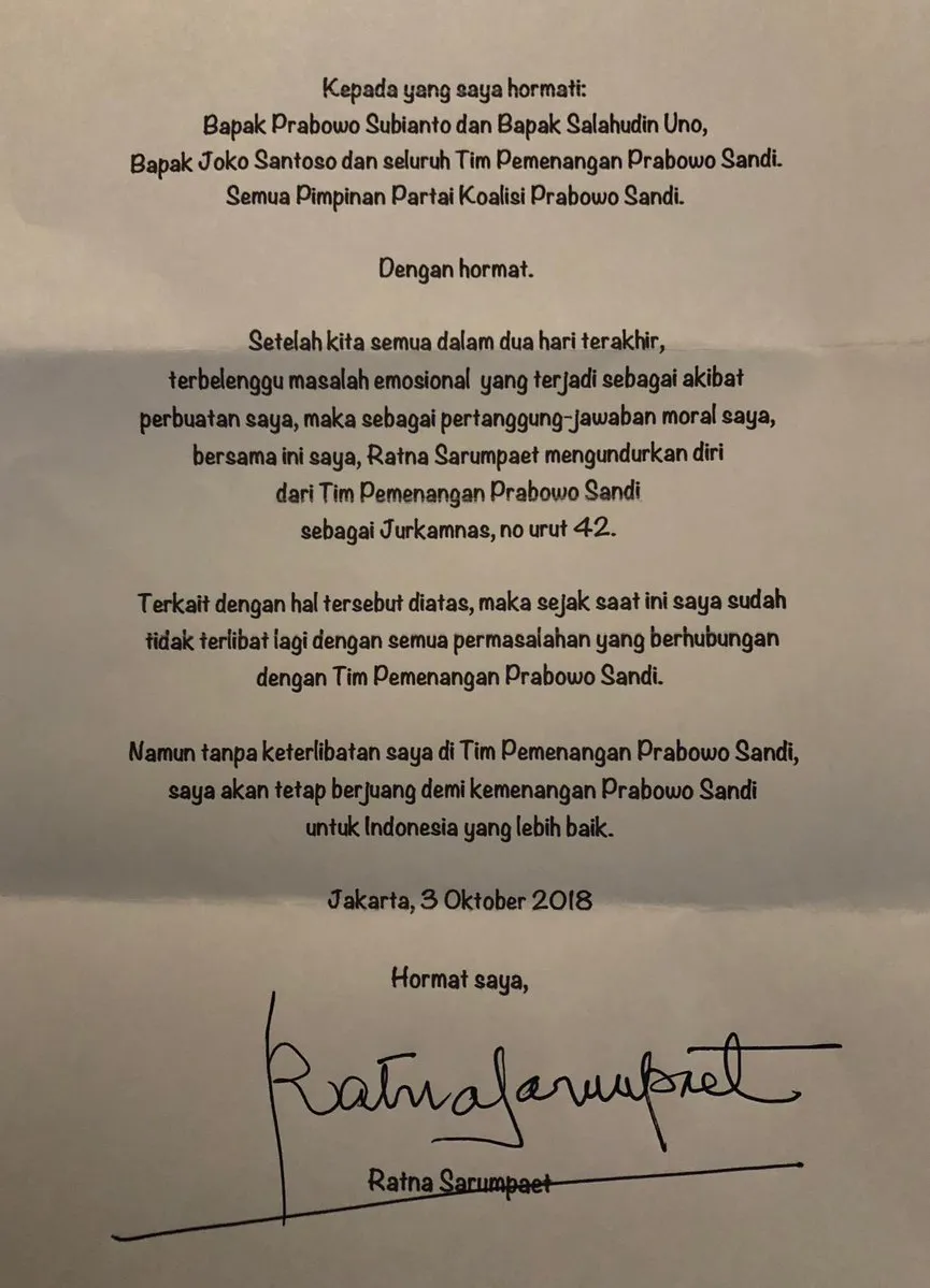Reaksi Gibran