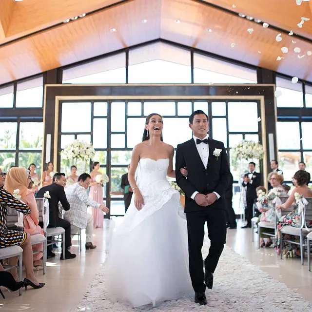 Pernikahan Marissa dan Conrad. / Marissa Nasution Official Instagram