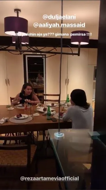 Dul & Aaliyah © Instagram Maia Estianty