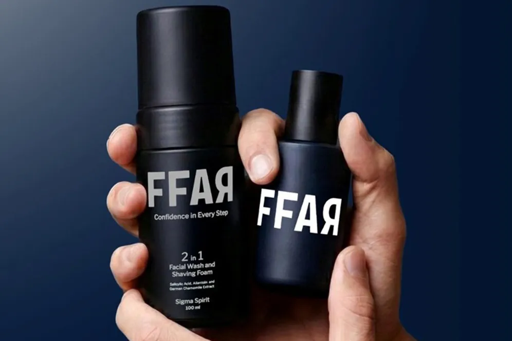 FFAR Sigma Spirit 2 in 1 Face Wash & Shaving Foam.