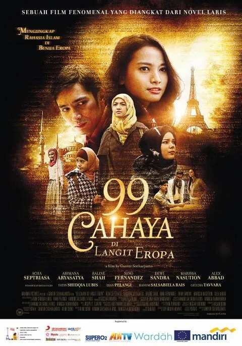 Acha Septriasa bermain di film 99 CAHAYA DI LANGIT EROPA © Maxima Pictures
