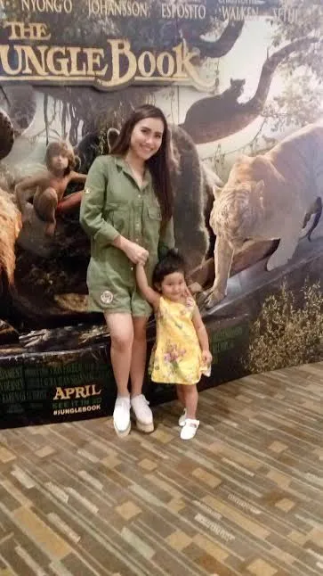 Ayu saat nonton bareng Bilqis © KapanLagi.com®/Abbas Adi Nugroho
